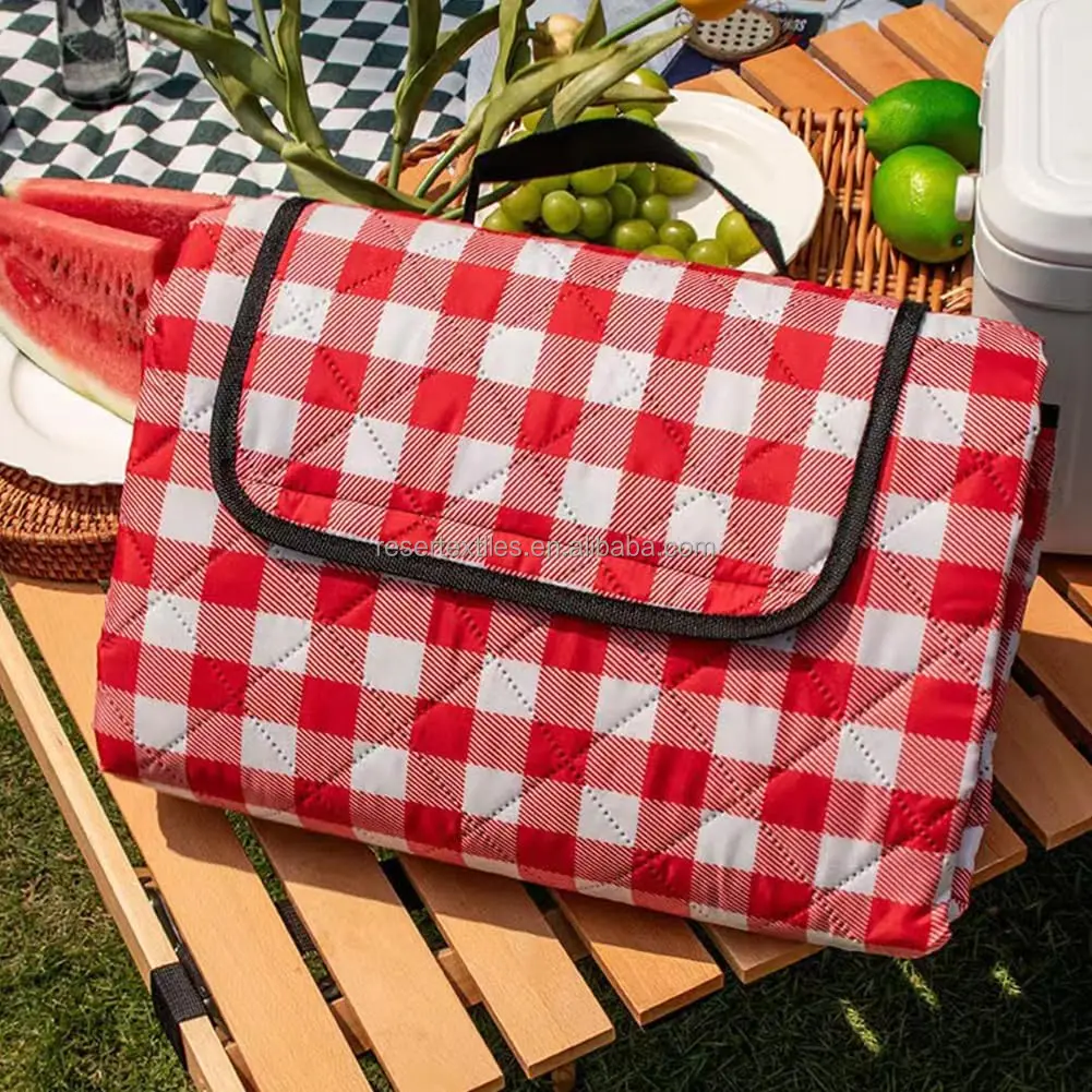 High Quality Modern Style Lightweight Portable Waterproof Mat Picnic Blanket Mat Rug  for Outdoor Sports Beach Camping Hiking