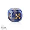 Sodalite - Dadi arrotondati da 15 mm