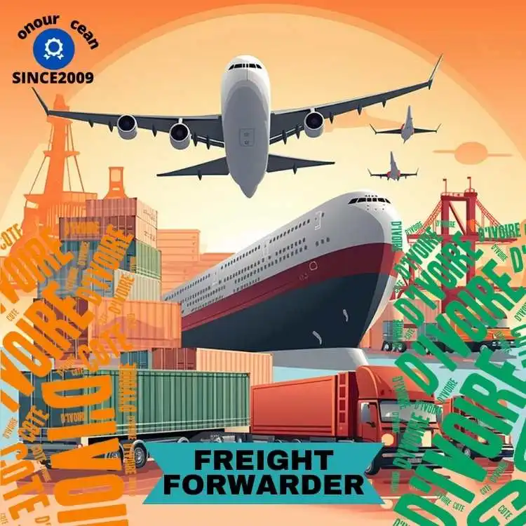 Freight Forwarder Ddp Service Transitaire Chine Cote D'ivoire Agent Shipping From China to Ivory Coast Door to Door Delivery