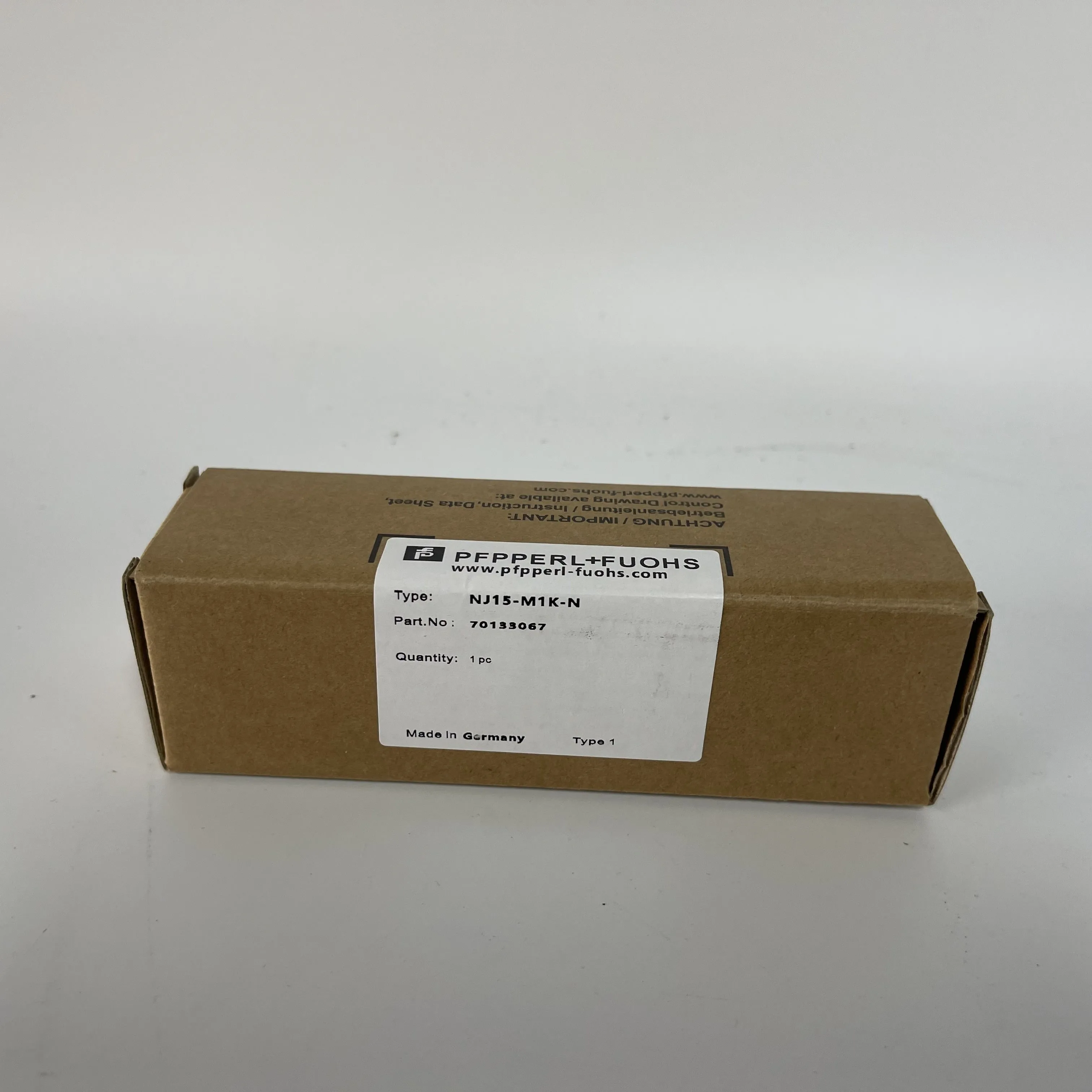 Pepperl+Fuchs Inductive Proximity Sensor NJ15-M1K-N Pepperl+Fuchs Inductive Proximity Sensor NJ15-M1K-N