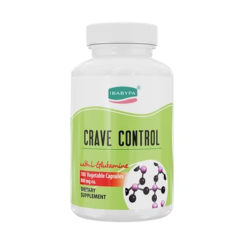 Loss Weight Capsules Control Appetite and Craving Suppressant Supplement with L glutamine & Thiamine B Complex180 Counts