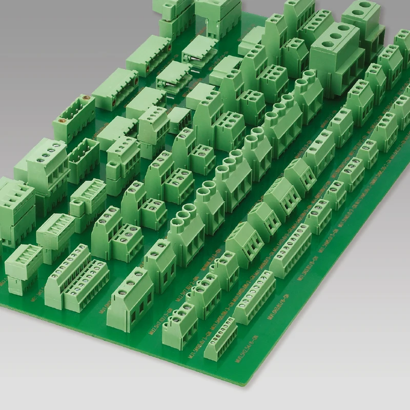 Printed Circuit Board Terminal Blocks UTL PCB Terminal Block - MU2.5 Pitch 5.0mm Screw Cage Connect