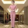 912 Pink Suit Short-Sleeve