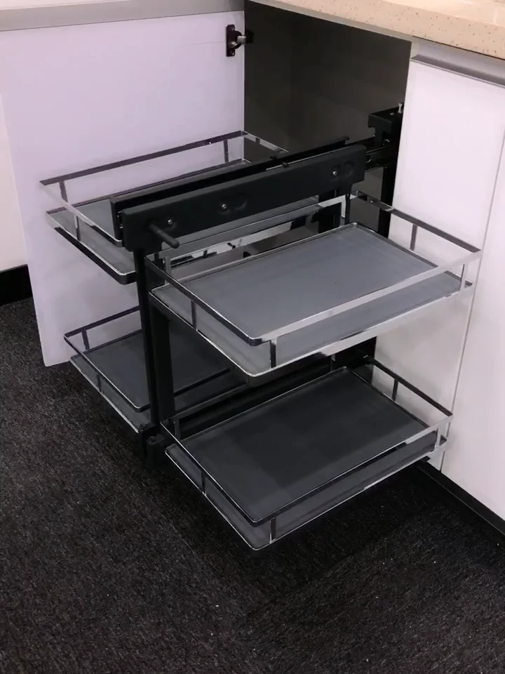 Universal Magic Corner Kitchen Corner Storage Basket With Anti