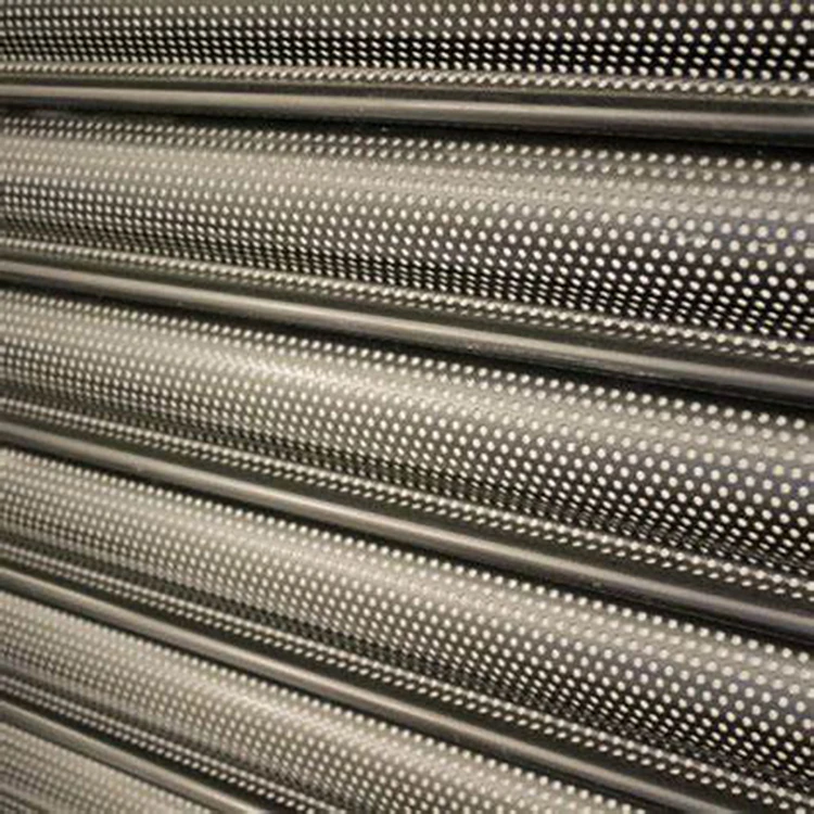 Factory Price Motorized Security Rolling Shutters Perforated Galvanized Steel Punched Roller Door