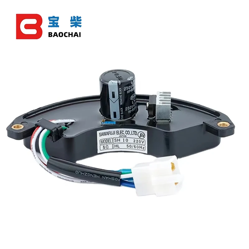 Japan Gasoline Generator Spare Parts Automatic Voltage Regulator 5KW Single Phase 6 Wires Avr
