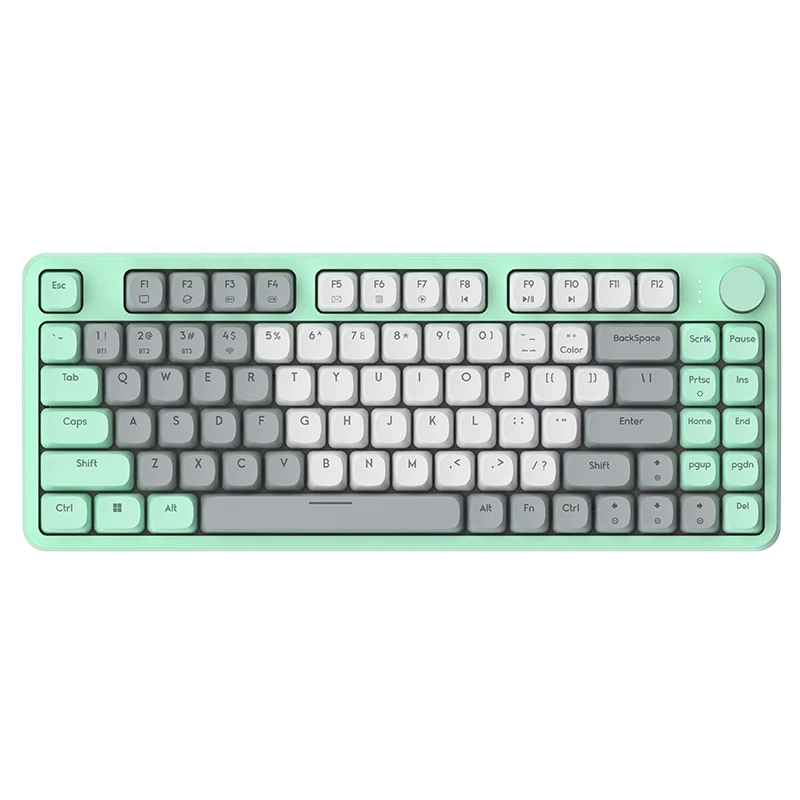 86 Keys Game Keyboard Black Gaming Light Optical Rgb Wired Mechanical Keyboard Teclado for Laptop Desktop PCs