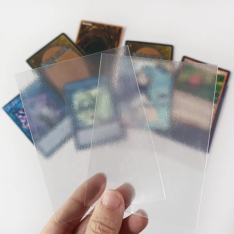 69x94mm Magic Card Outer Sleeves the Third Layer Trading Deck Protector Plastic Card Sleeves MTG Matte Clear Outer Card Sleeves 69x94mm Magic Card Outer Sleeves the Third Layer Trading Deck Protector Plastic Card Sleeves MTG Matte Clear Outer Card Sleeves
