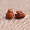 Bell-shaped peach pit