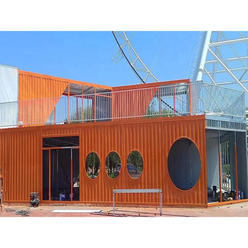 Beautiful Contemporary Art Container House for Residential School Office Building Use