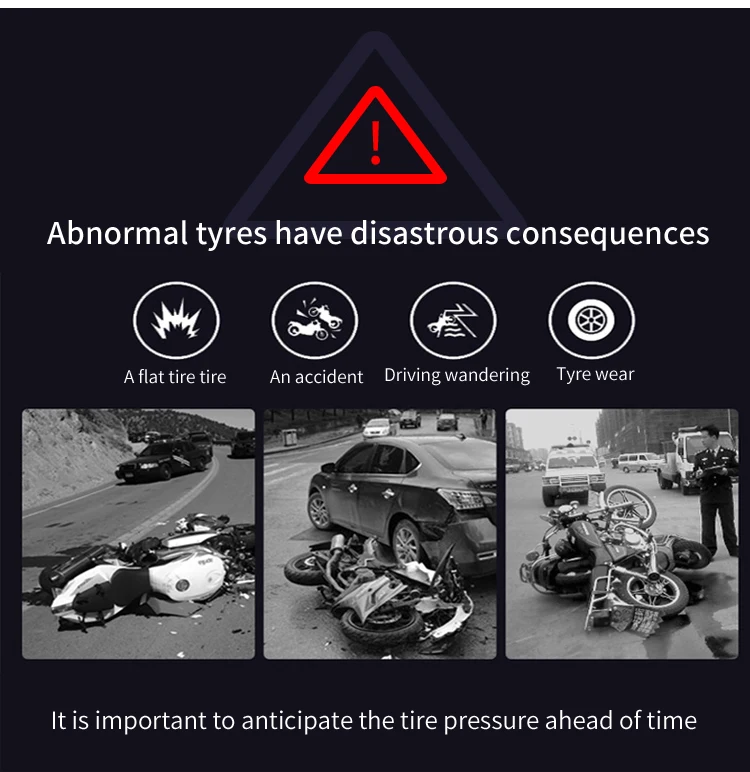 Universal Motorcycle GPS Speed Altimeter Compass for Offroad