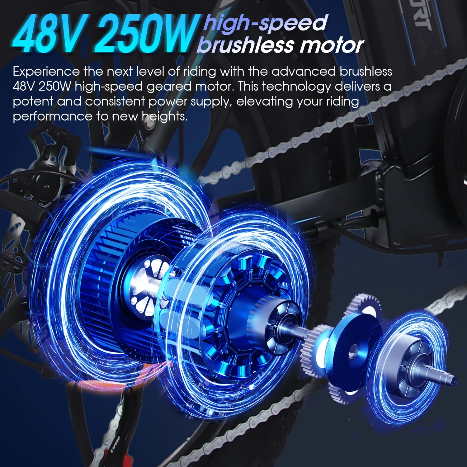 Hot Selling Design Belt Drive Electric Motor Bike Ot16 One Sports