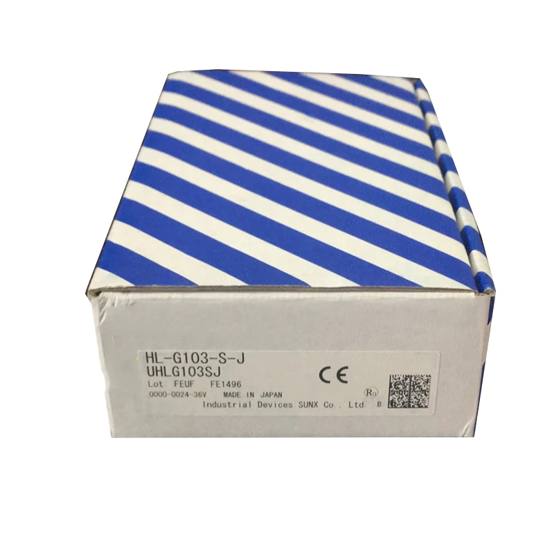 New Original HL-G103-S-J Laser Displacement Sensor, HL SeriesHigh measuring precision, stable signal output. Compact body, easy mounting. Applied for size detection, positioning and thickness measurement in industrial automation scenes.