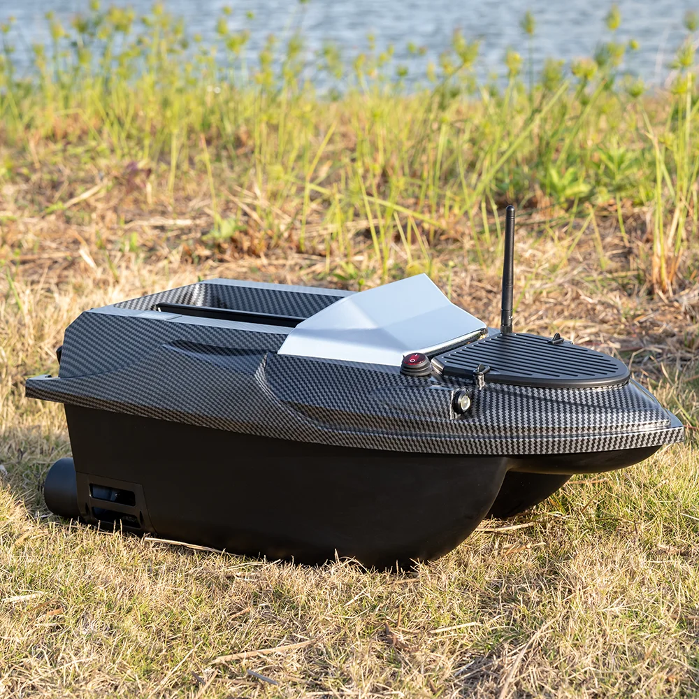 Bateau amorceur pêche carpe GPS Dual GPS + BeiDou 800m RC 3kg appâts 180 waypoints retour automatique cruise control, livraison appâts, pose hameçon, traction filet,kit complet bateau professionnel