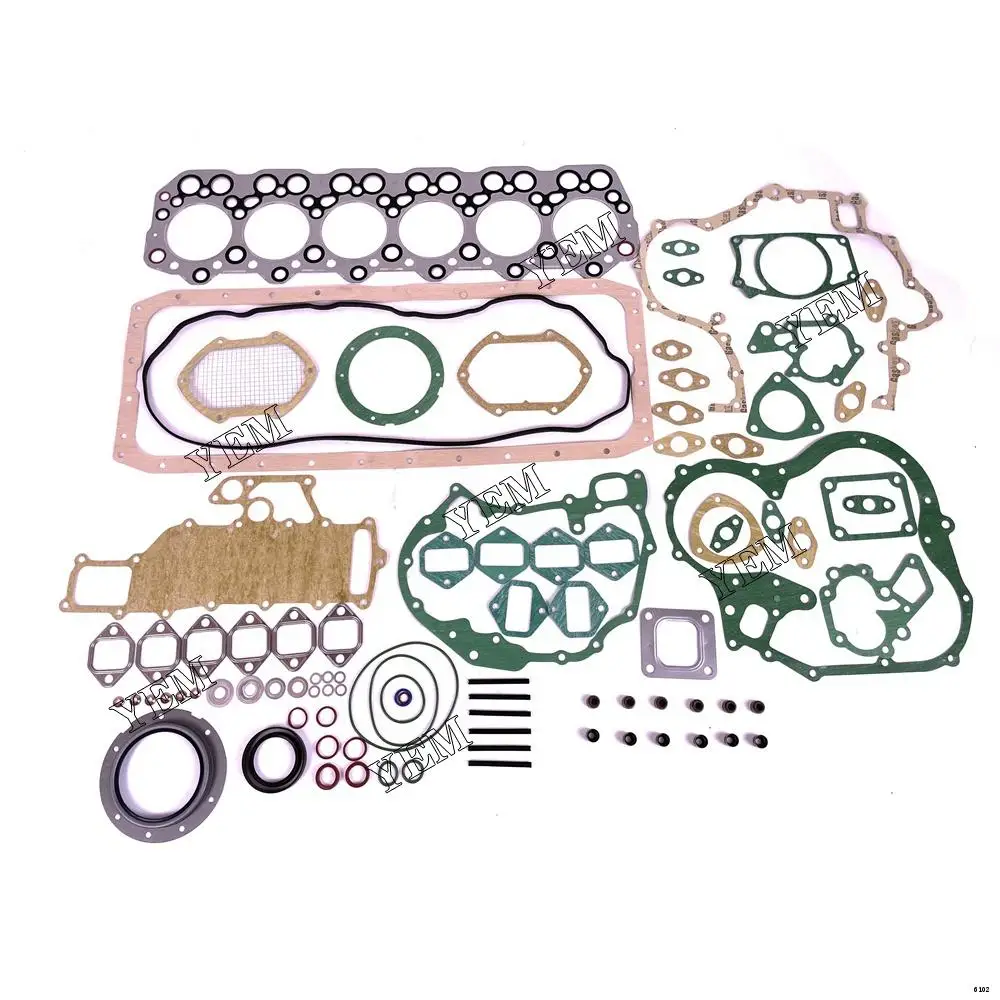 6D31 Complete Gasket Kit With Head Gasket for Mitsubishi Tractor Excavator Spare Parts