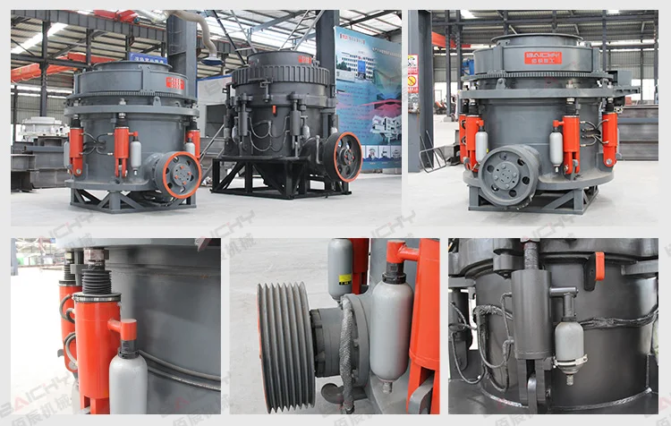 HP200 cone crusher Multi-cylinder Hydraulic rock stone cone crushing machine price   