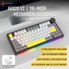 AK820 V2 Mandrino in cocco Viola Bianco Blu