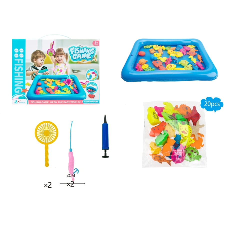 Настраиваемые детские подарки, пластиковые игры, рыболовная игрушка с подсветкой, рыболовная игра для детей