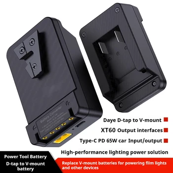 Makita Electric Tool Battery to V-Mount Battery Converter COB Fill Light DIY Power Supply Adapter Board