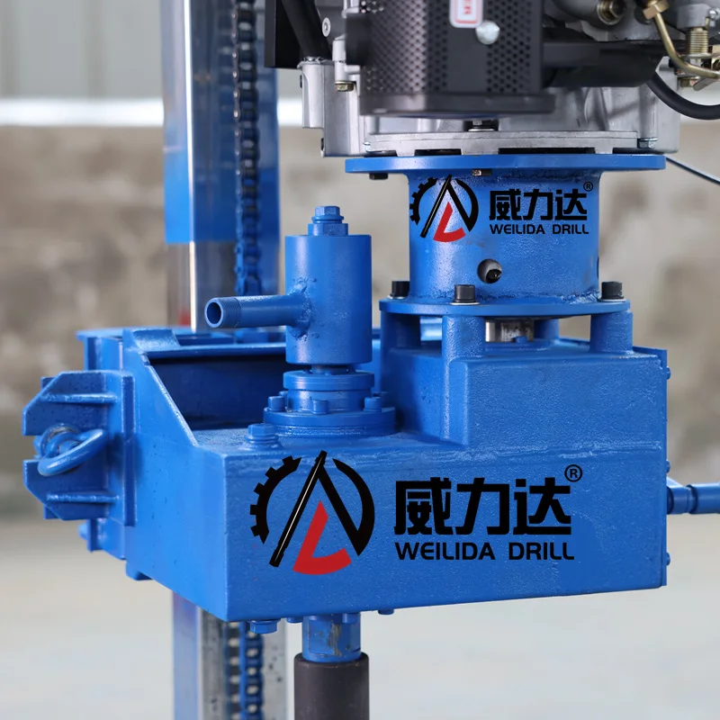 Jointed Pipe Drilling Rig 50m Lightweight Prospecting Drill Rig - Efficient Drilling