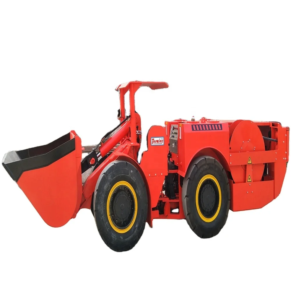 TC-0.6E underground lhd loader gear articulated scooptram Yantai Tuoxing mining scooptram