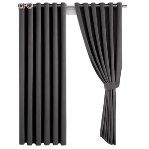 52"x108" Darkening Bedroom Solid Blackout Curtain Heavy Weight Window Blackout Curtain Living Room Curtains Hotel Blackout