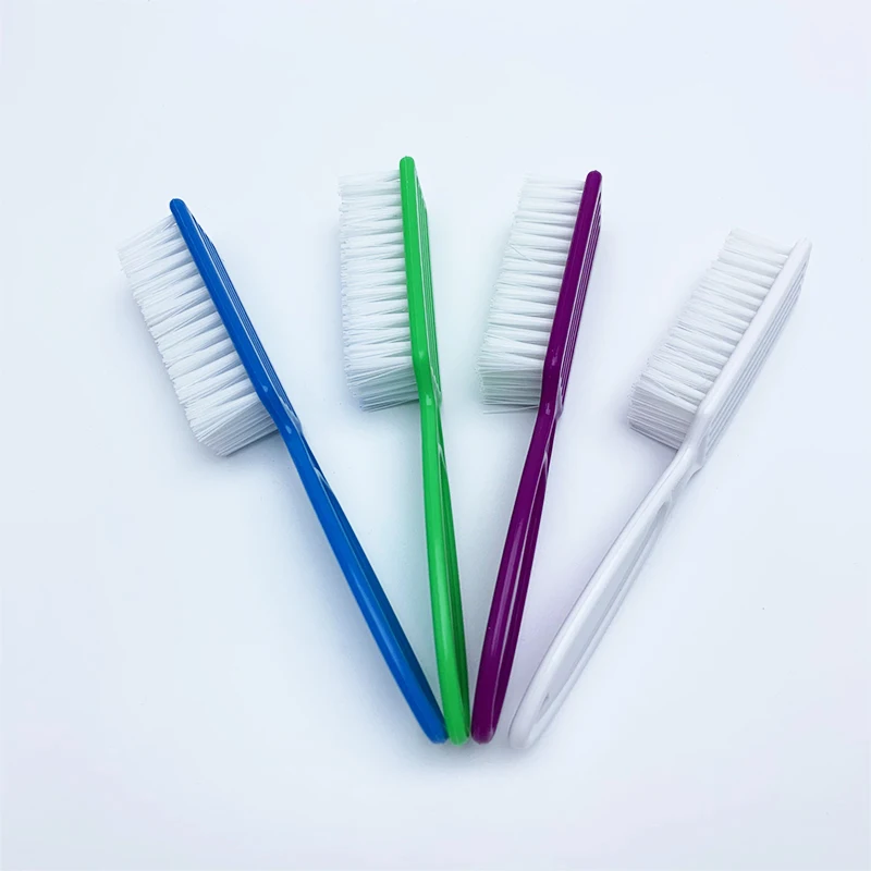 Оптовая продажа скраб для ногтей средство удаления пыли пластиковая щетка чистки с ручкой дизайна салона