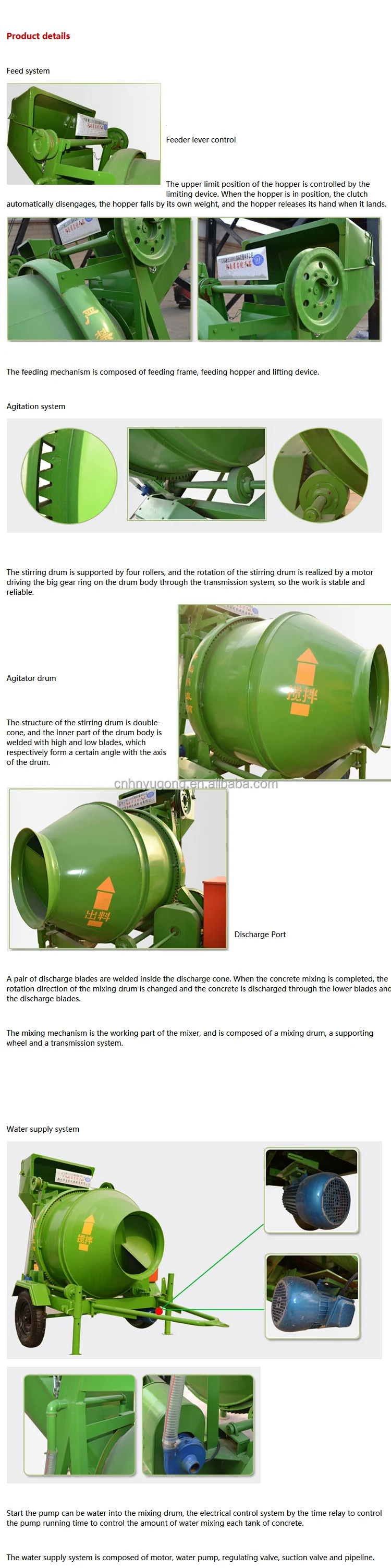 Thailand Concrete Mixer Menards Lightweight Concrete Mixer For Sale