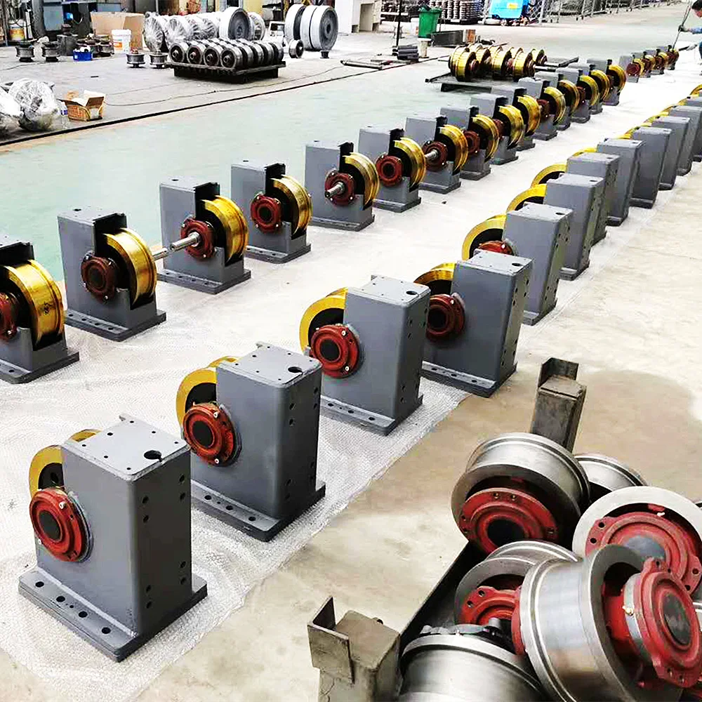 Double Flange Crane Wheel Lifting Gantry Crane Wheel Assembly