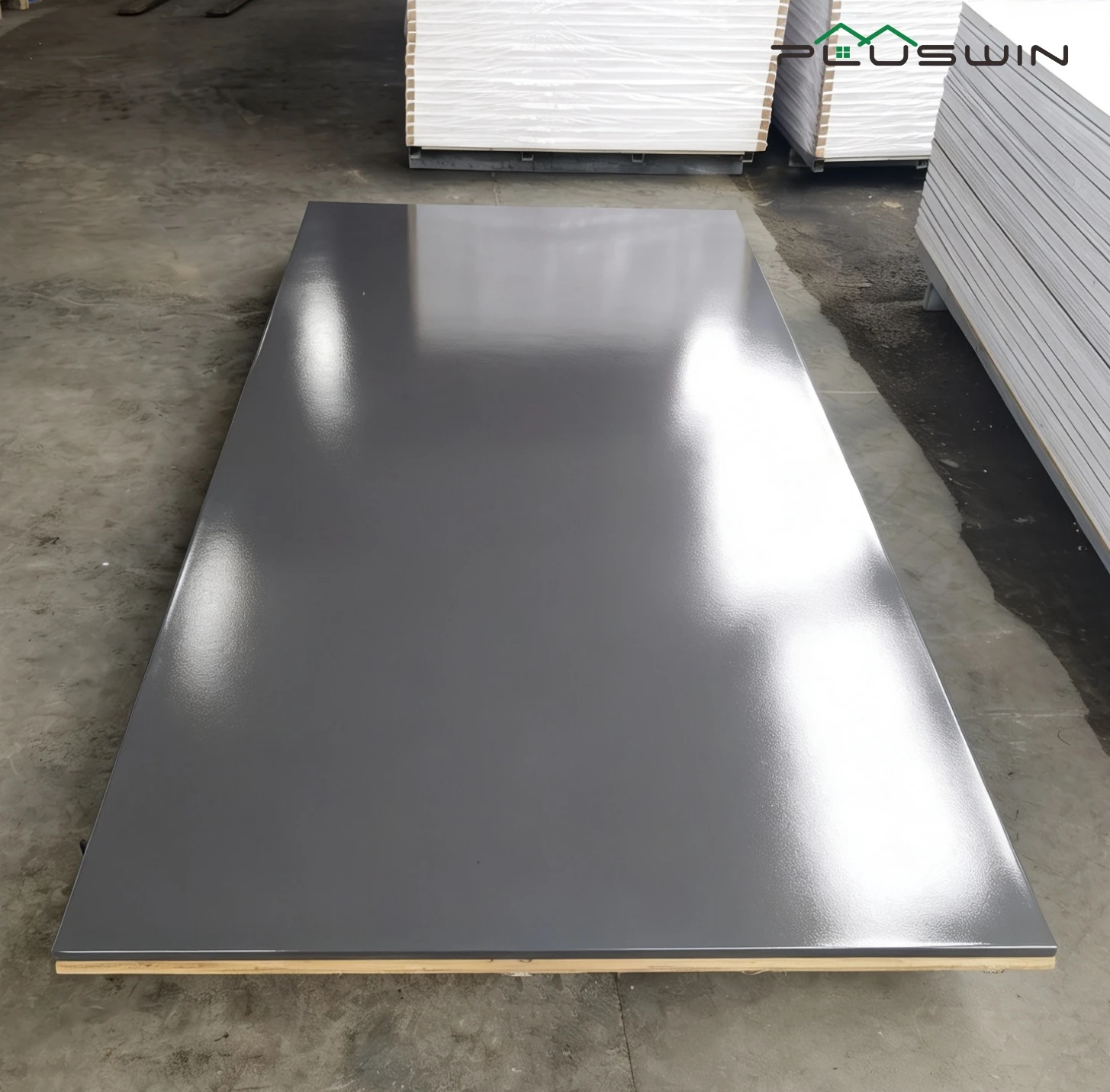 لوحة PET عالية اللمعان لتغليف الجدران الداخلية، وتجهيزات المطابخ من PVC، وديكور الخزائن