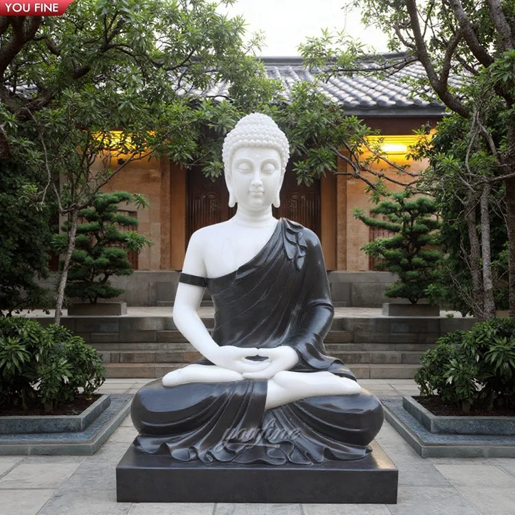 Garden Stone Marble Buddha Statue