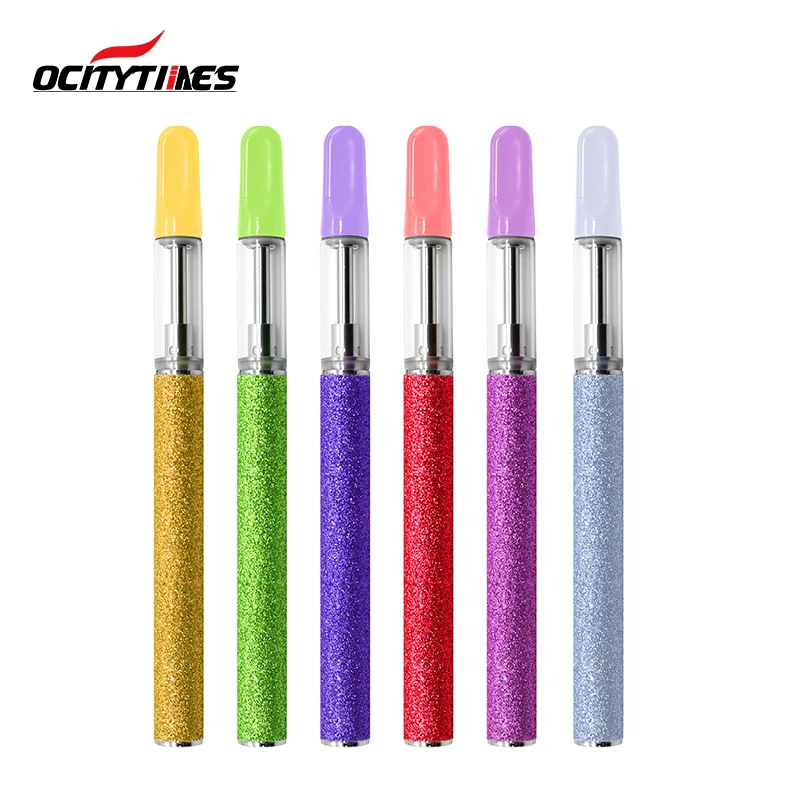 Ocitytimes оптовая продажа белого цвета 350mah перезаряжаемая OEM ODM cbd вейп ручка