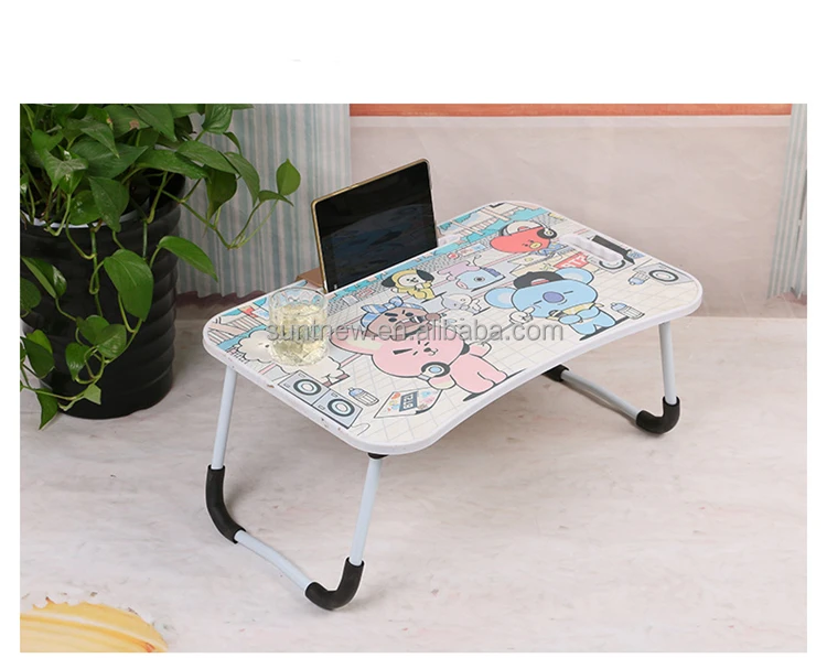 Portable Foldable Laptop Tray Table Multifunctional Laptop Bed Desk