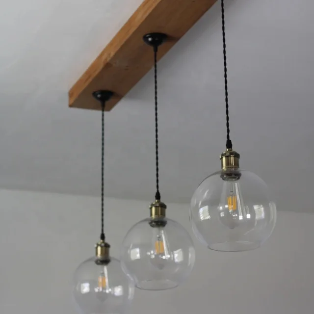 Modern and Rustic Beam Light Farmhouse Chandelier Pendant Lights Replacement Bulb