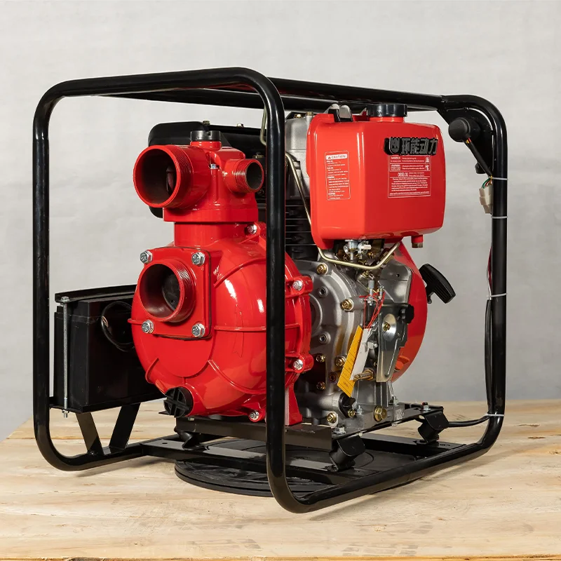 3-inch Agricultural Irrigation 168f High-Flow Gasoline Water Pump Outdoor Portable Water Pump