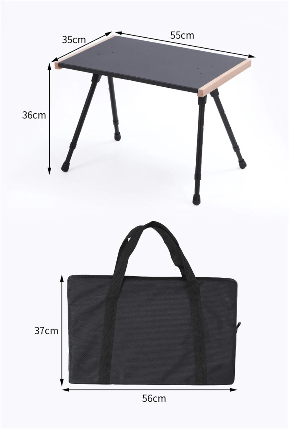 Oem/odm Outdoor Aluminum Height Small Iron Portable Adjustable Camp