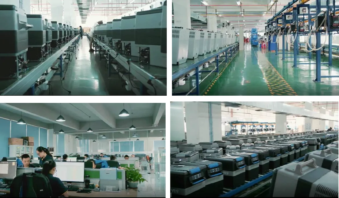 90liters Double Door Open Ways 12v 24v Dc Compressor Rv Fridge Freezer