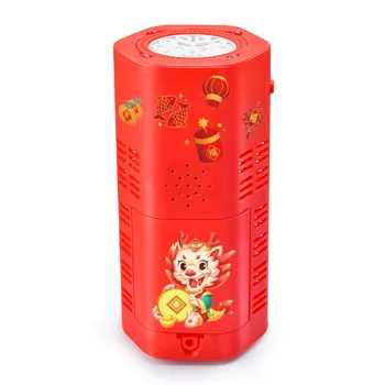 2024 Rechargeable 38-hole fireworks bubble machine Diy Simulation Reusable Fireworks Bubble Machine For Outdoor Toys