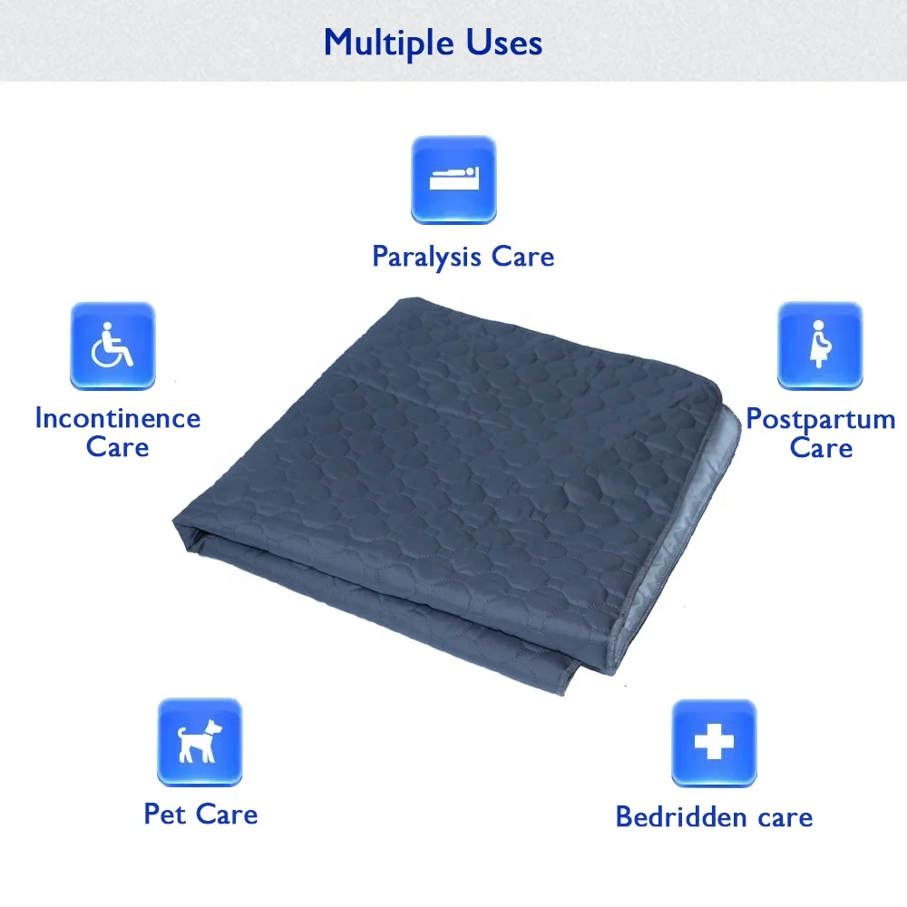 Cotton Reusable Super Absorbent Waterproof Washable Incontinence Bed