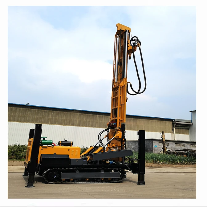 
 Kaishan KW600 600 meters water well drilling rig  with water well drill pipe and mud pump