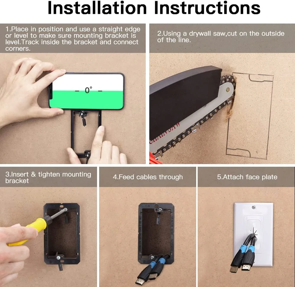 Low Voltage Mounting Bracket For Single Gang Usa Wall Plate Buy