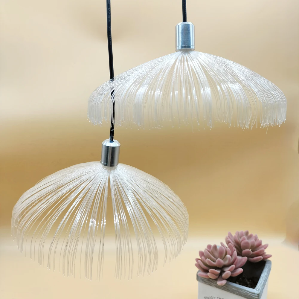 Luce Decorativa In Fibra Ottica Con LED Colorati – Effetto Fontana Luminosa Per Feste E Camerette (Batterie Non Incluse) - 4