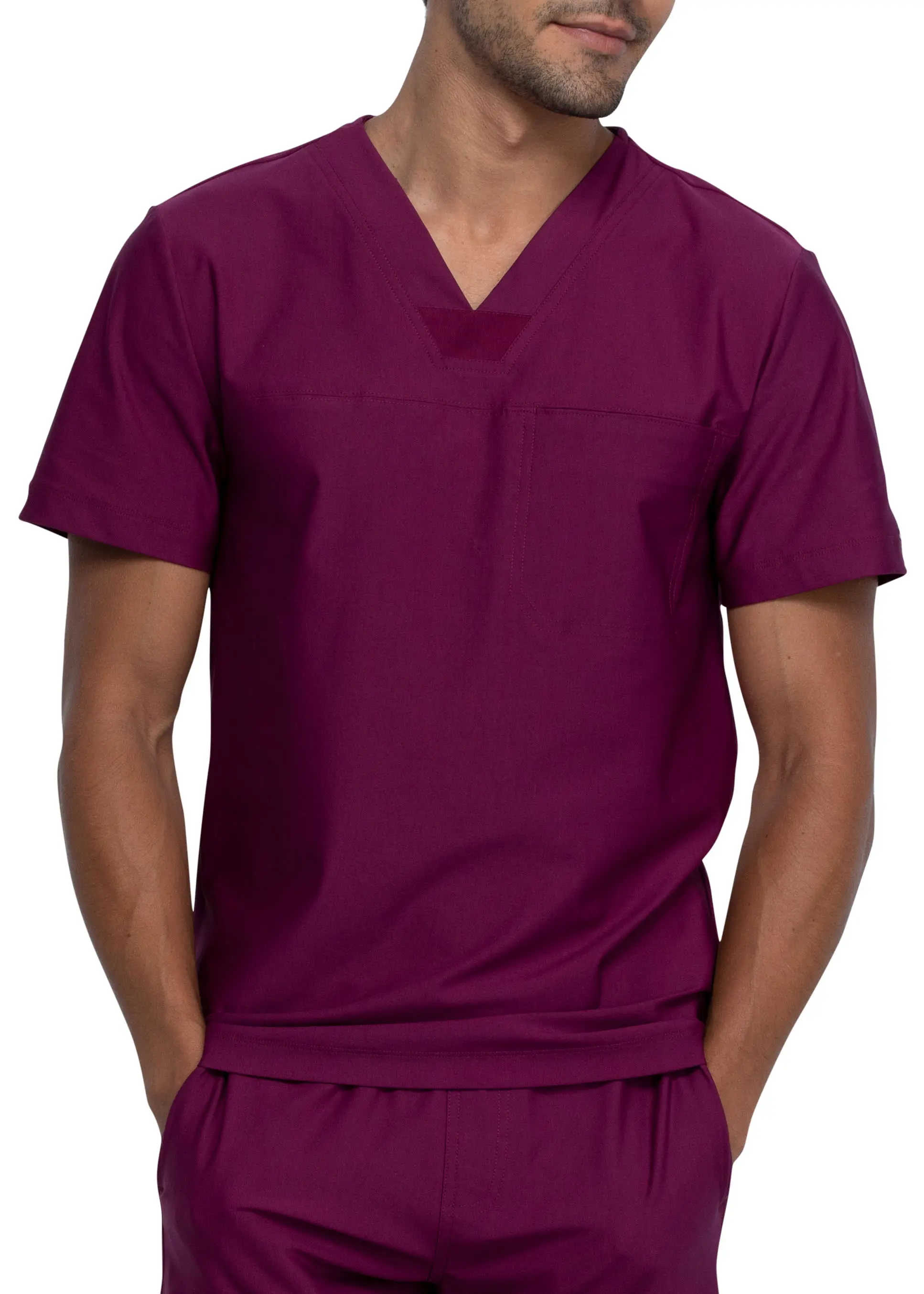 Medical Scrubs Uniforms Nurse Uniform Royal Blue Scrub Straight Pants