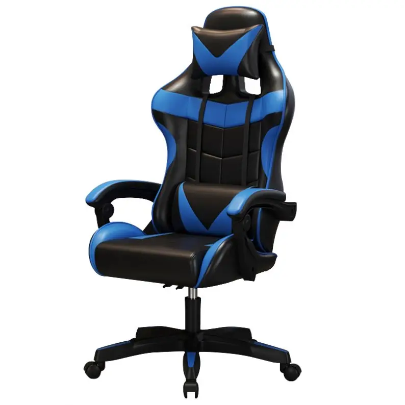 Red Gaming Chair For Computer PC Game Massage Chair Fashionable Lift Chair Synthetic Leather