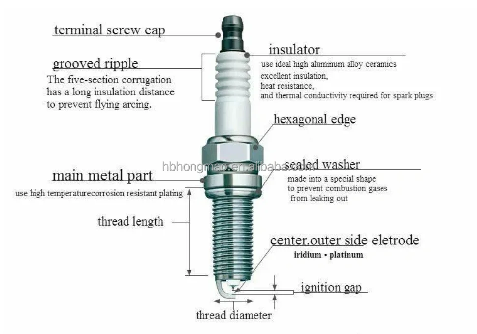Cidron Plug Stand For Mg Rx8 Outboard Motor Spark Plugs Cr8eix 4218