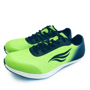 Leisure Sports Training Track Shoes Lightweight Breathable Track and Field Shoes Anti slip Men's Professional Track Shoes