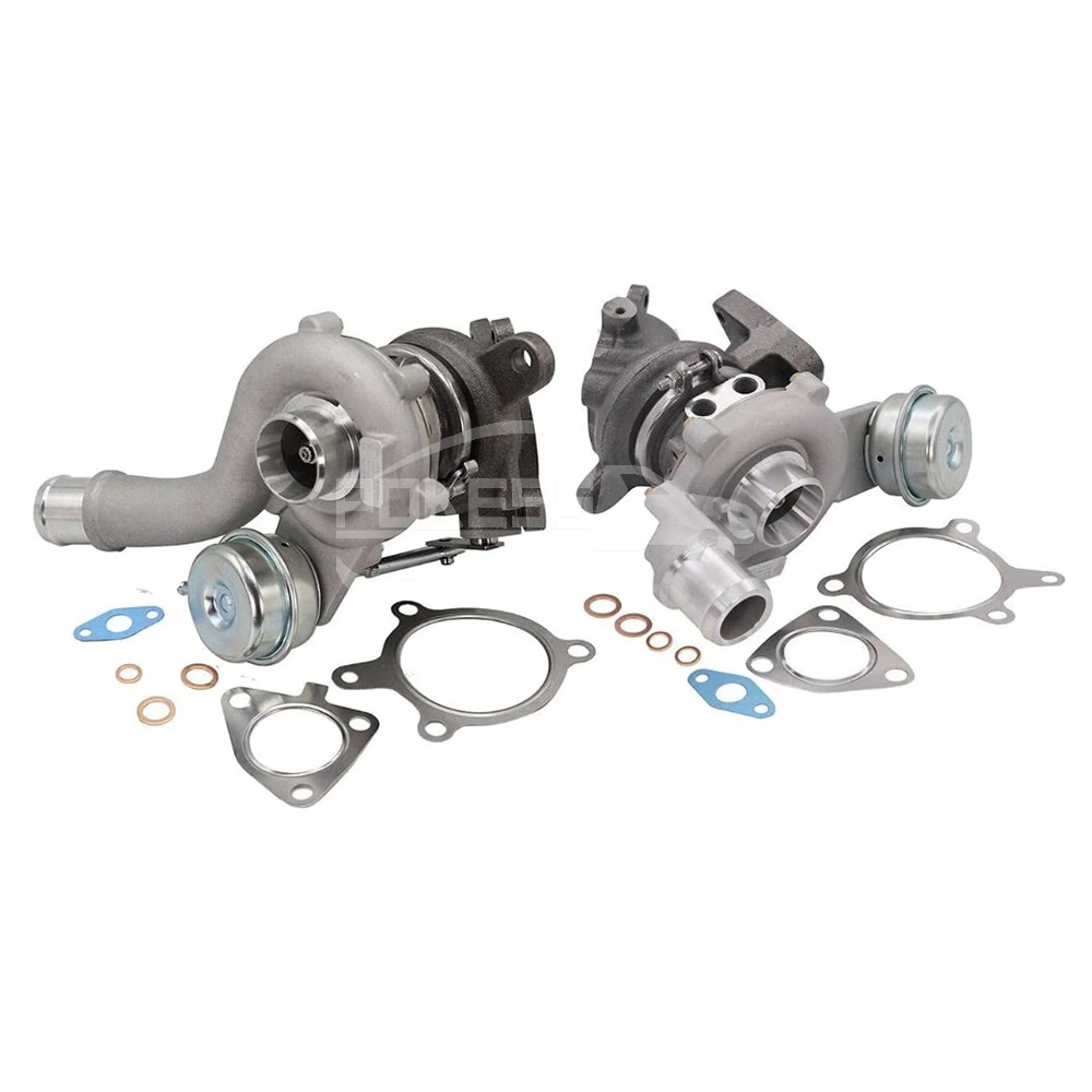 POKESS Electric Turbocharger for Car Engine System AA5Z6K682B Turbocha... — 6