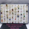 Placcato in oro 18k con design misto
