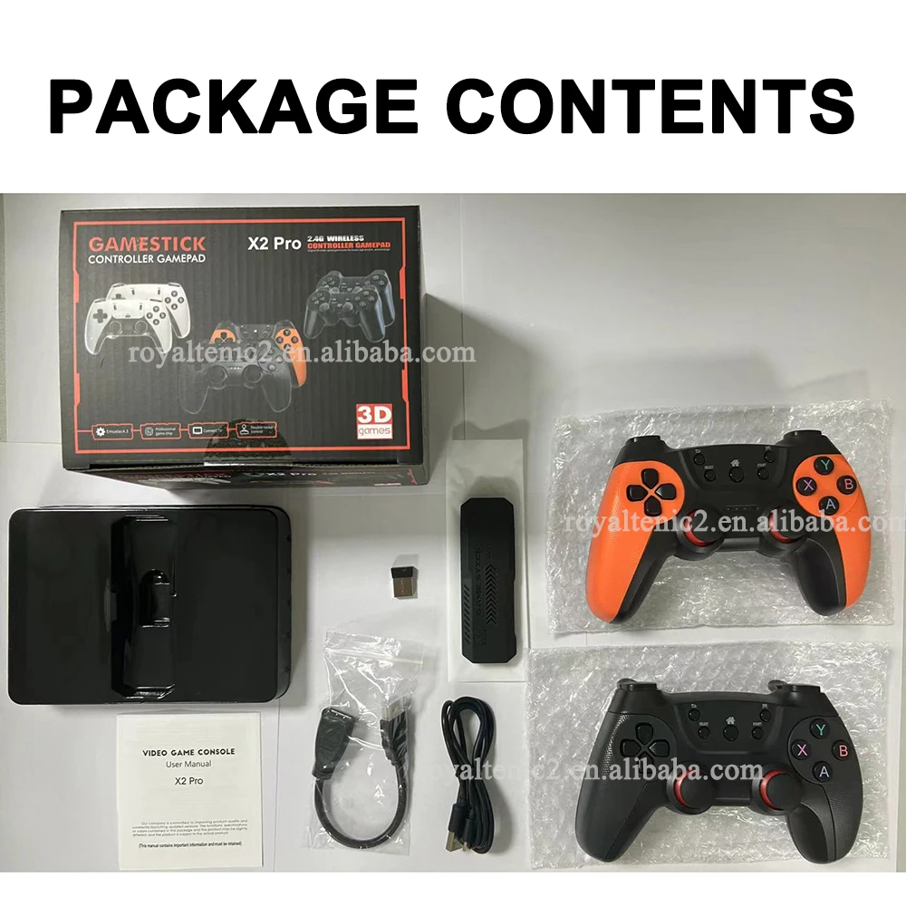 Consola Retro X2 Pro De Mano – Sistema Dual 4K Ultra HD Con Salida De Video Y Multijugador Online