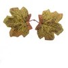 Maple Leaf A9 con bordes rojos y verdes.